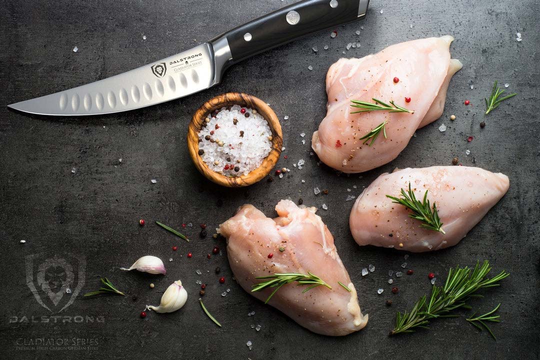 Budget Precision Duo | Gladiator Series 6" Curved Fillet Knife + 3.5" Paring Knife - Image 5