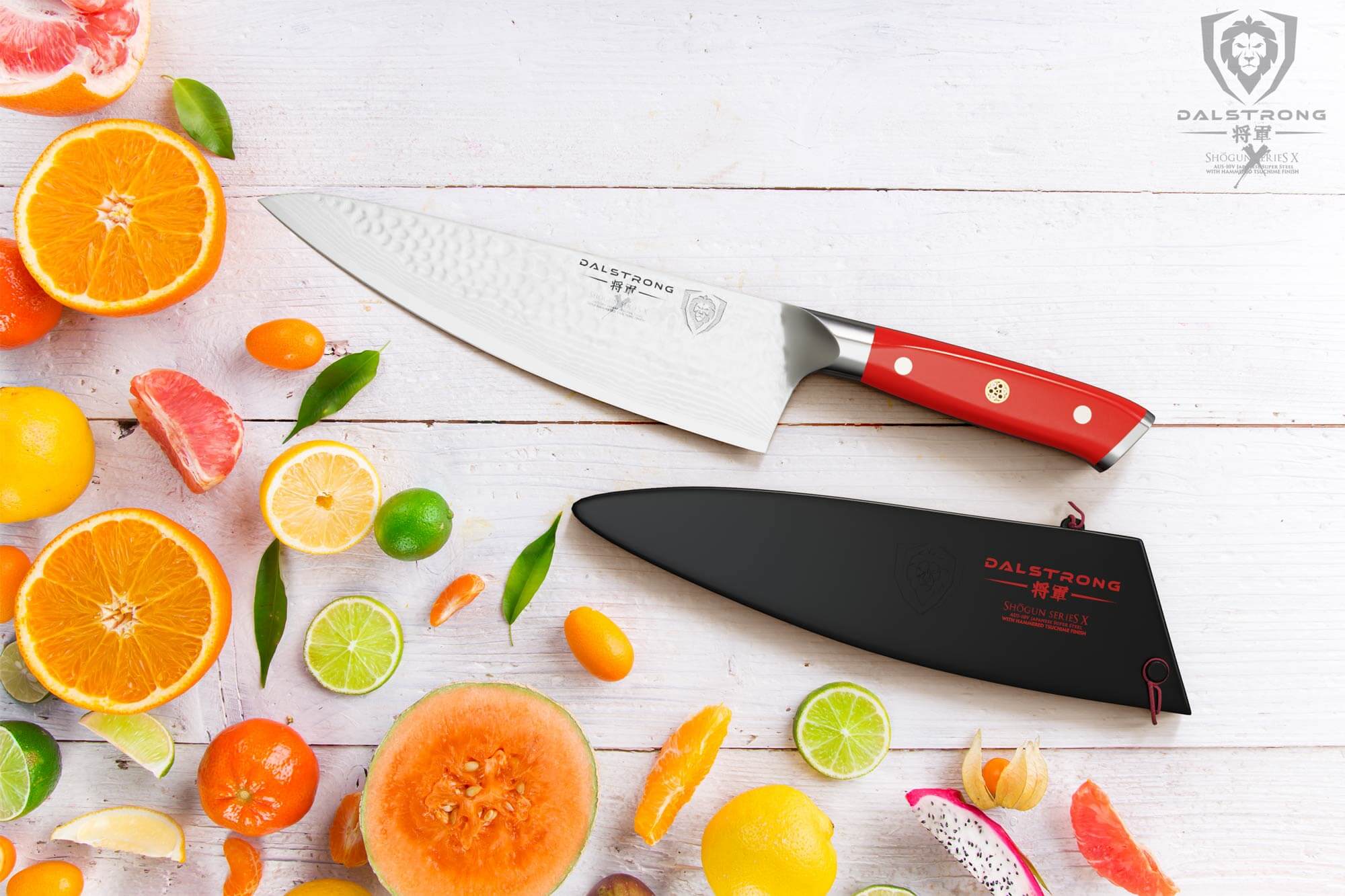 Chef's Knife 8" | Shogun Series X - Colored ABS Handle | Dalstrong © - Image 10