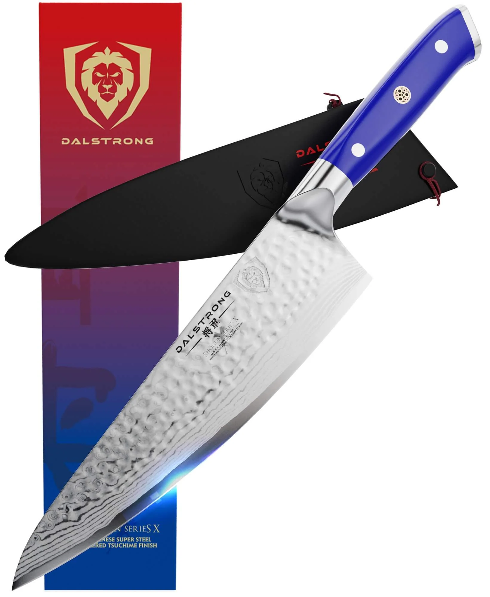 Chef's Knife 8" | Shogun Series X - Colored ABS Handle | Dalstrong © - Image 21