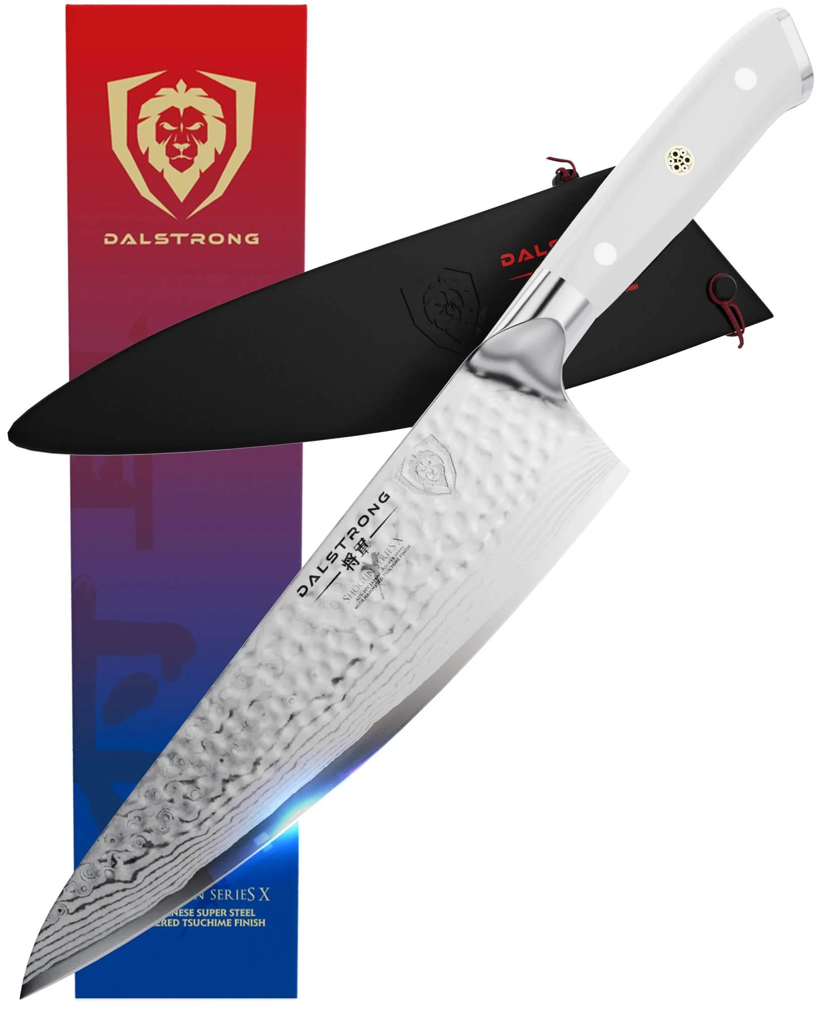 Chef's Knife 8" | Shogun Series X - Colored ABS Handle | Dalstrong © - Image 28