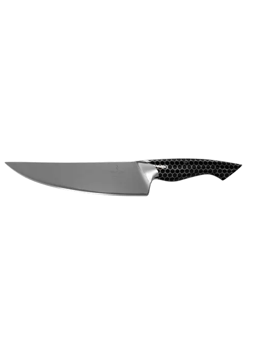 Chef's Knife 8" | Dark Ice Edition | Frost Fire Series | NSF Certified | Dalstrong © - Image 2