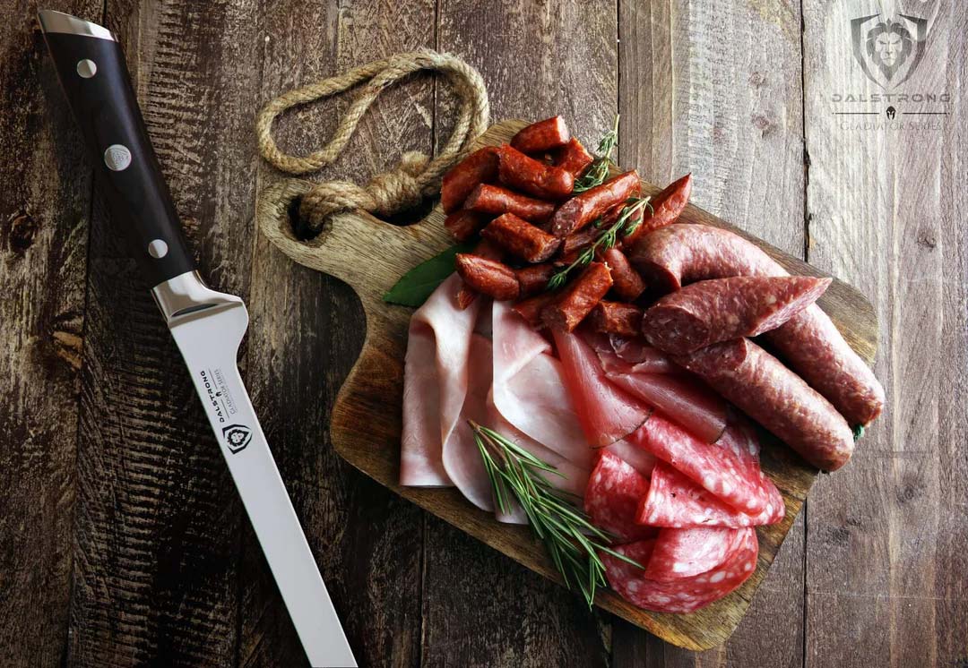 Spanish Style Meat & Ham Slicer 12" | Gladiator Series | Dalstrong © - Image 11