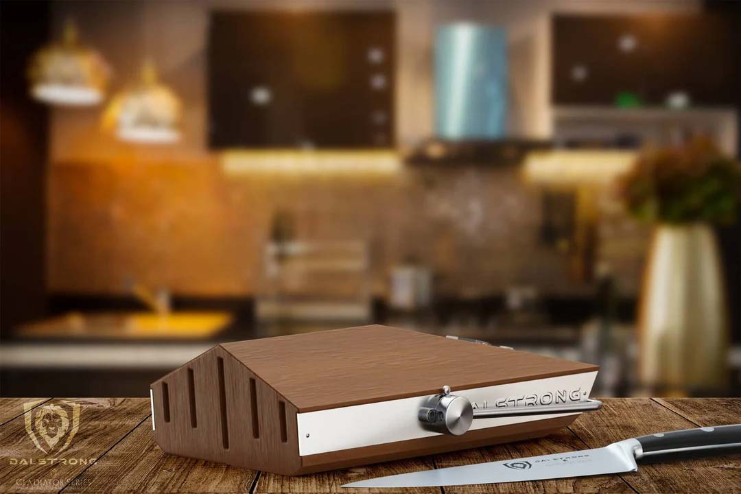 5-Piece Knife Set with Modular Block | Gladiator Series | Knives NSF Certified | Dalstrong © - Image 9