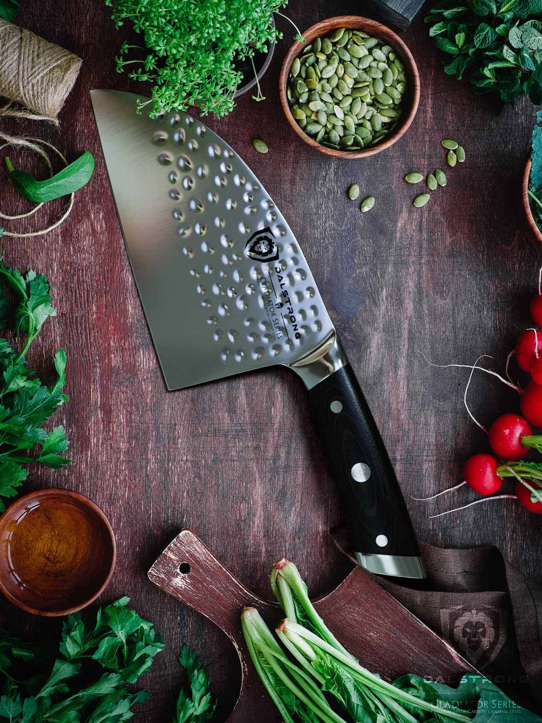 Serbian Chef's Knife 7.5" | Gladiator Series | NSF Certified | Dalstrong © - Image 9