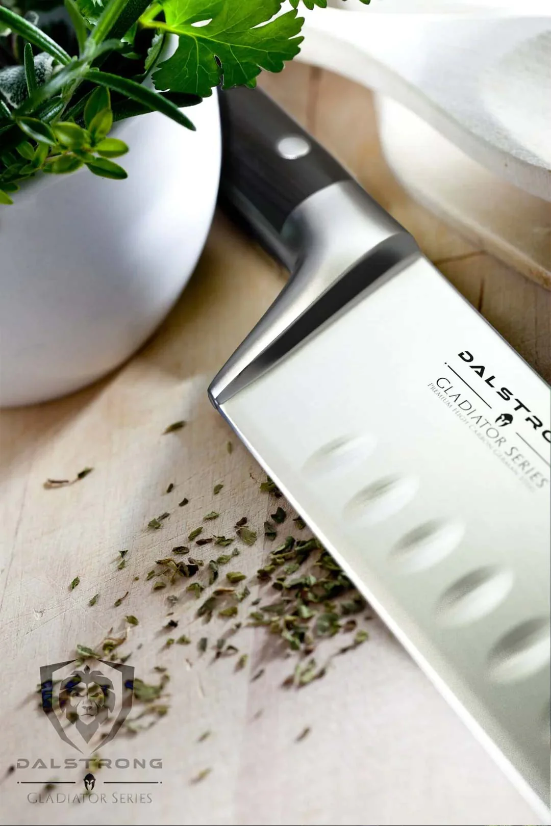 Santoku Knife 7" | Gladiator Series | NSF Certified | Dalstrong © - Image 9