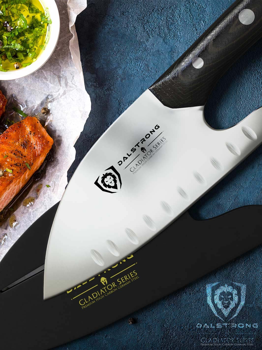 Guardian Chef's Knife 8" | Ergonomic | Gladiator Series | Dalstrong © - Image 10