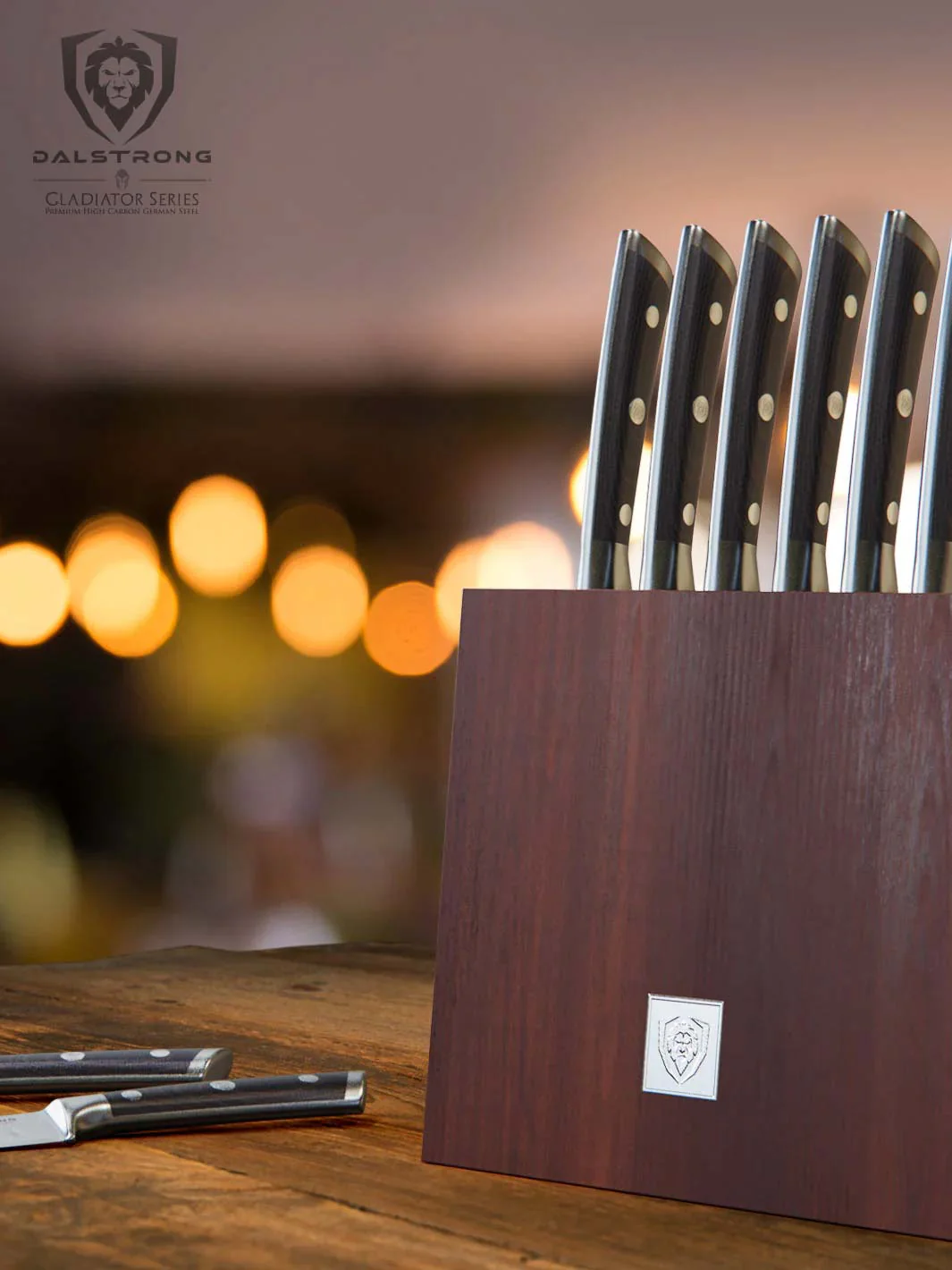8 Piece Steak Knife Set with Storage Block | Gladiator Series | Dalstrong © - Image 10