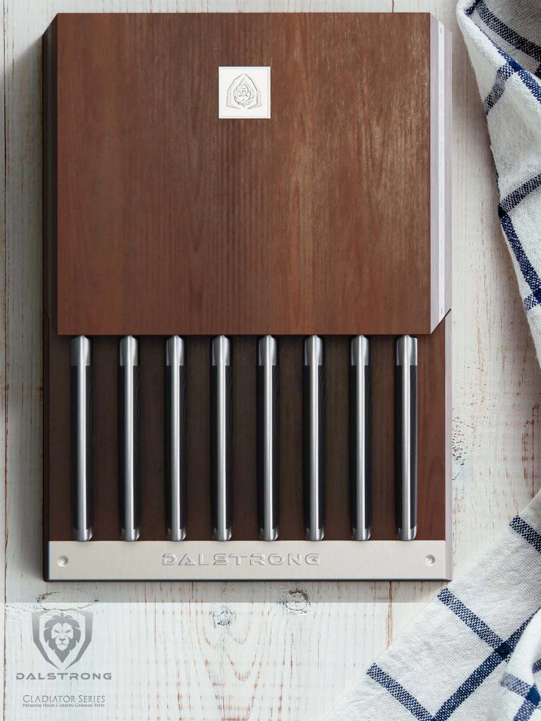 8 Piece Steak Knife Set with Storage Block | Gladiator Series | Dalstrong © - Image 8