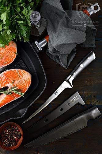 Flexible Fillet Knife 7" | Gladiator Series | NSF Certified | Dalstrong © - Image 9