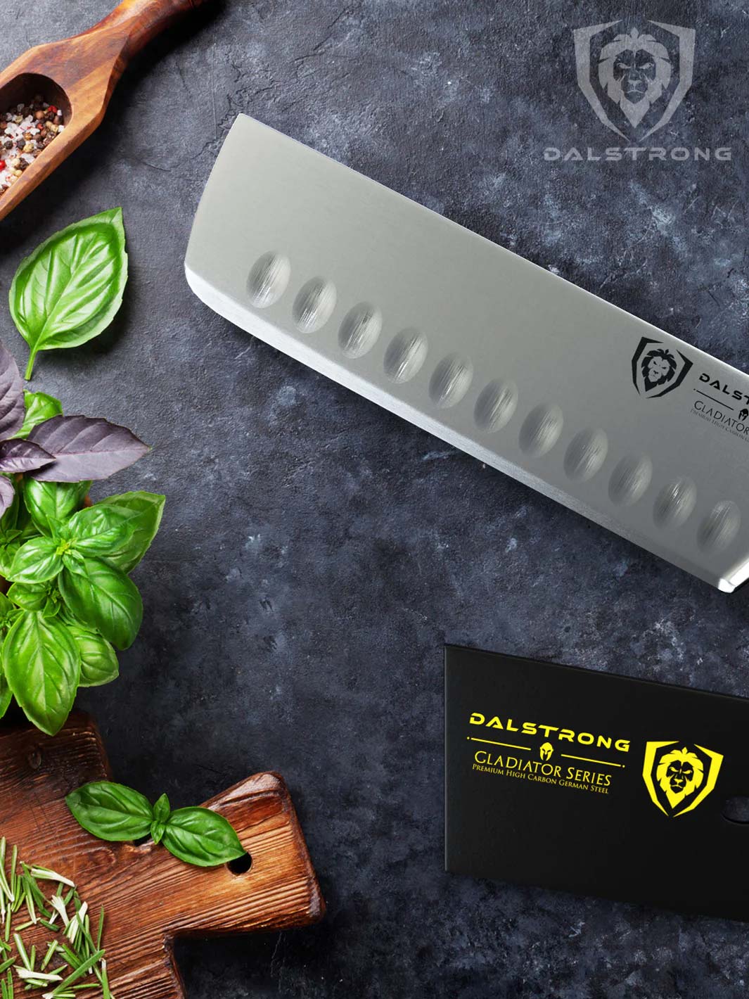 Nakiri Knife 7" | Gladiator Series | NSF Certified | Dalstrong © - Image 9