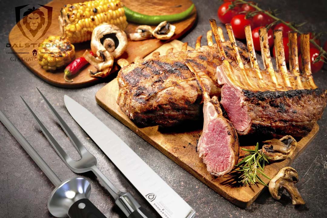 Carving Knife & Fork Set 9" | Gladiator Series | NSF Certified | Dalstrong © - Image 10