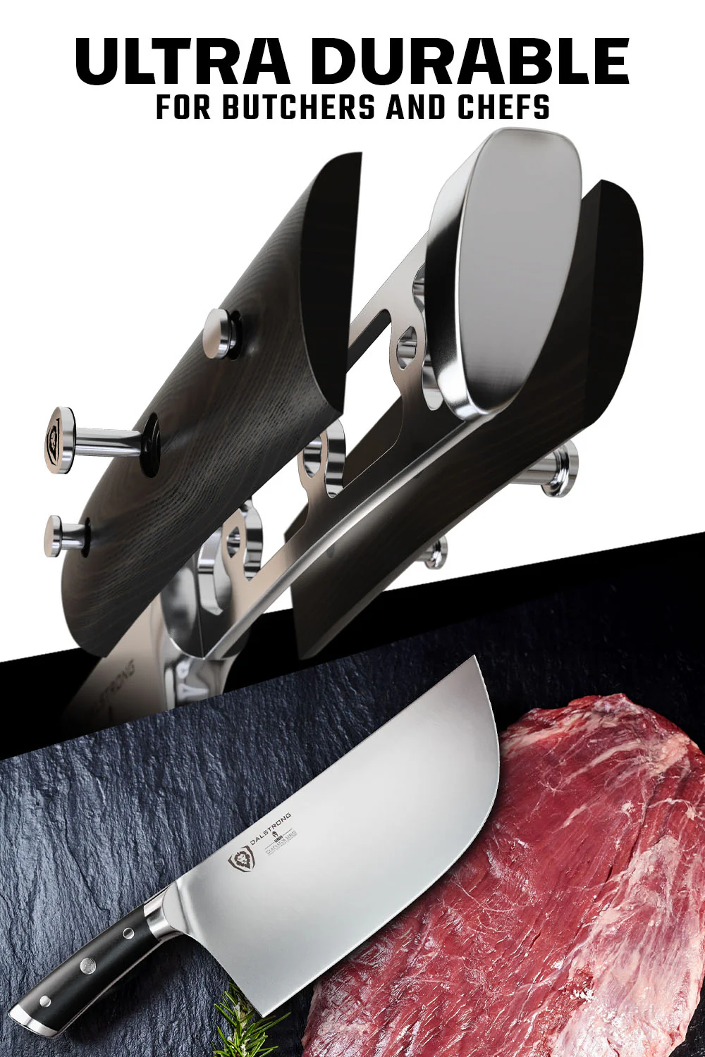 Meat Cleaver 9" | Ravager | Gladiator Series | Dalstrong © - Image 4