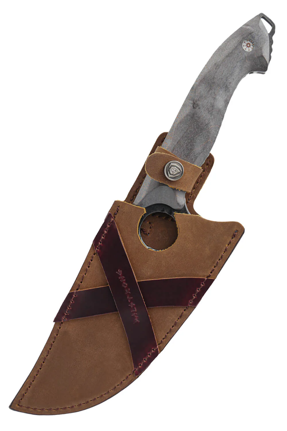 Meat Prep Bundle | Barbarian Series 9" Obliterator Meat Cleaver with Stand + 7" Venator Knife - Image 10