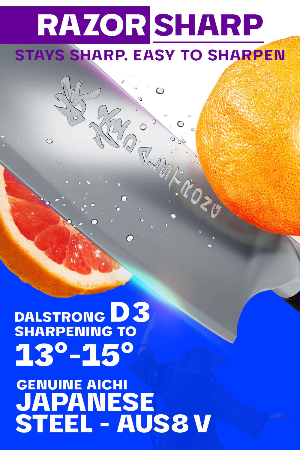 Chef's Knife 8" | Phantom Series | Dalstrong © - Image 3