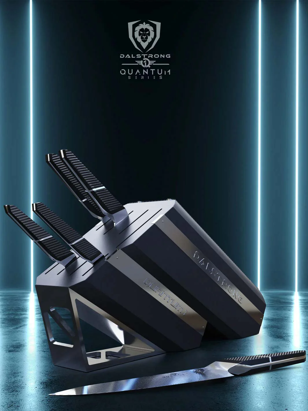 5 Piece Knife Block Set | Quantum 1 Series | Dalstrong © - Image 6