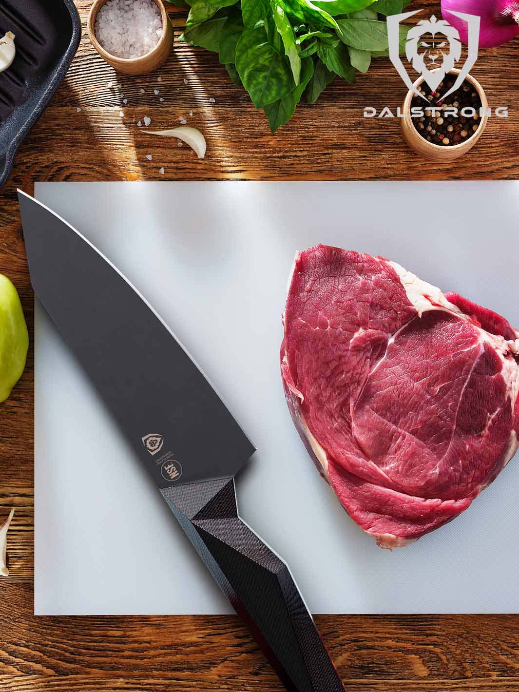 Chef's Knife 6" | Shadow Black Series | NSF Certified | Dalstrong © - Image 10
