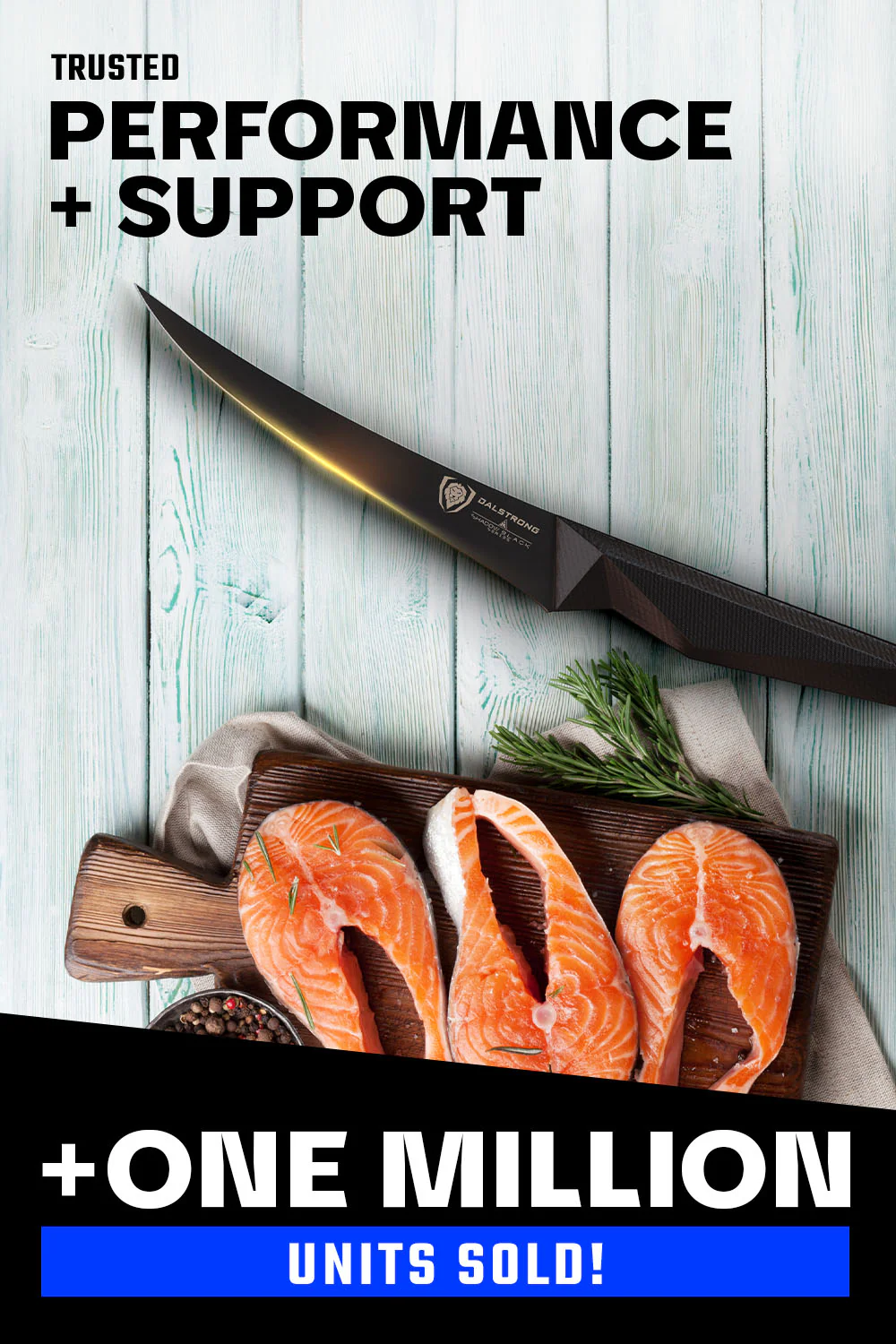 Curved Boning Knife 6" | Shadow Black Series | NSF Certified | Dalstrong © - Image 7