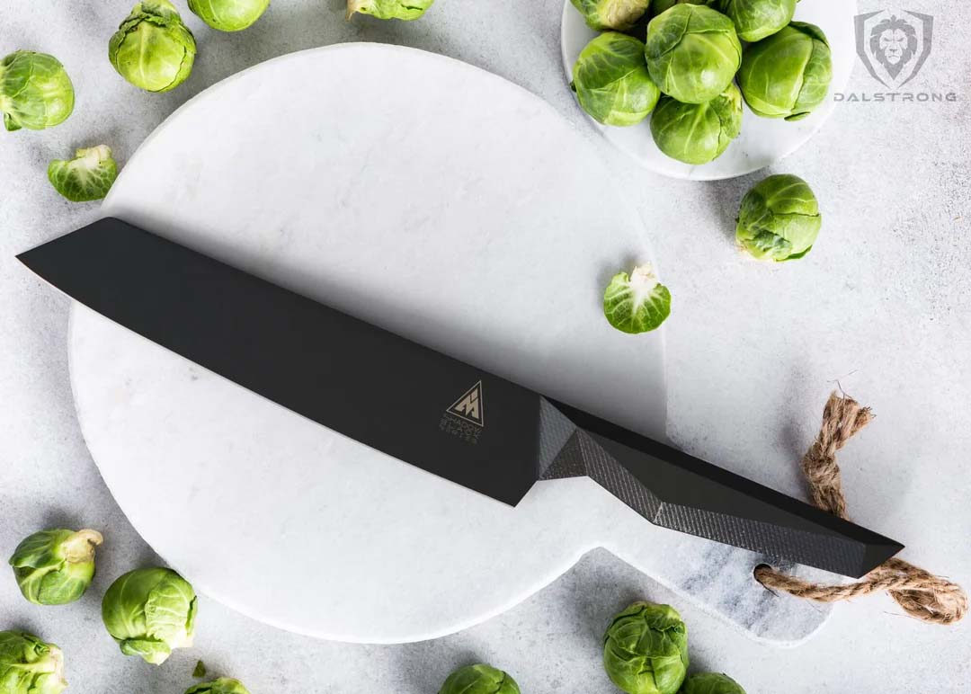 Kiritsuke Chef's Knife 8.5" | Shadow Black Series | NSF Certified | Dalstrong © - Image 10