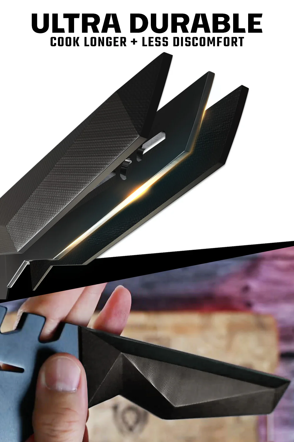 Meat Cleaver 9" | Obliterator | Shadow Black Series | NSF Certified | Dalstrong © - Image 5