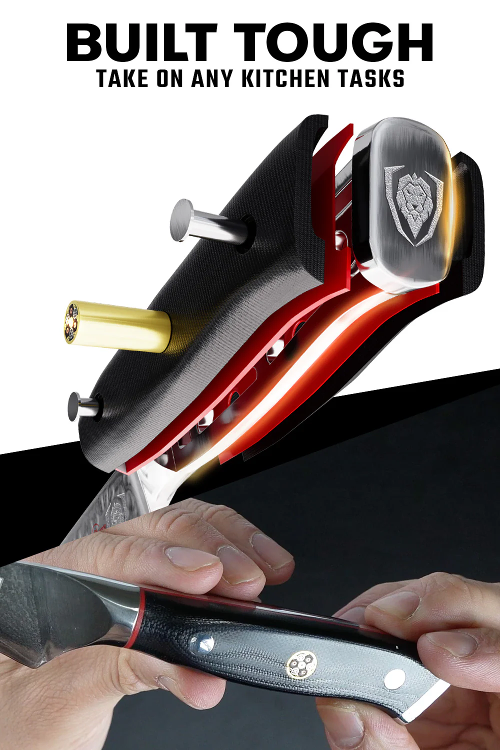 Bird's Beak Peeling & Paring Knife 3" | Shogun Series ELITE | Dalstrong © - Image 3