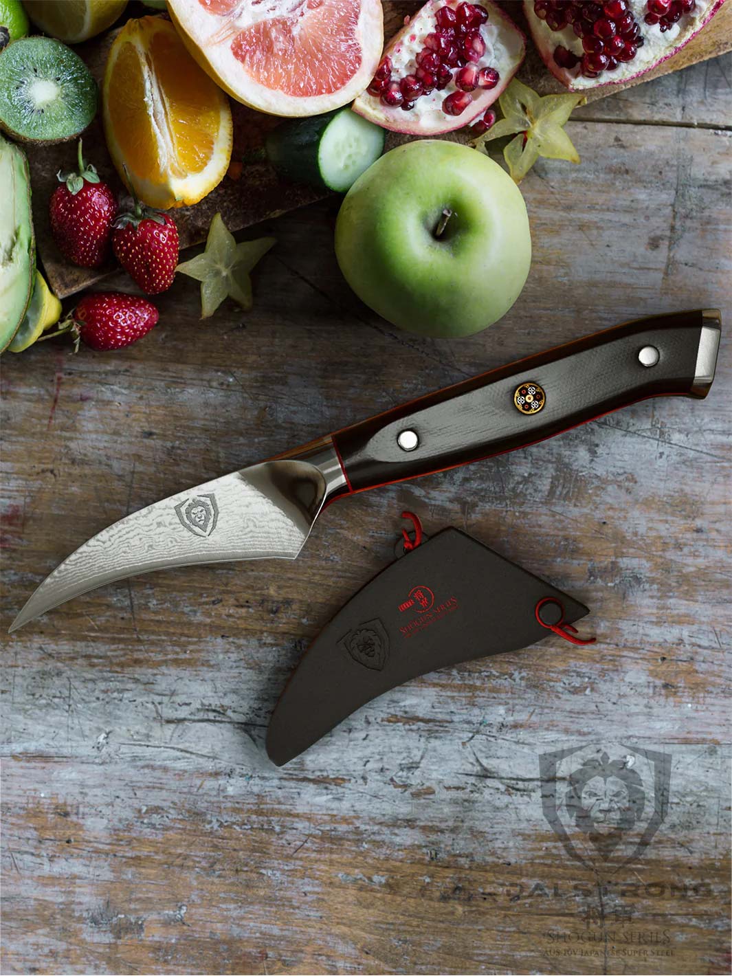 Bird's Beak Peeling & Paring Knife 3" | Shogun Series ELITE | Dalstrong © - Image 7