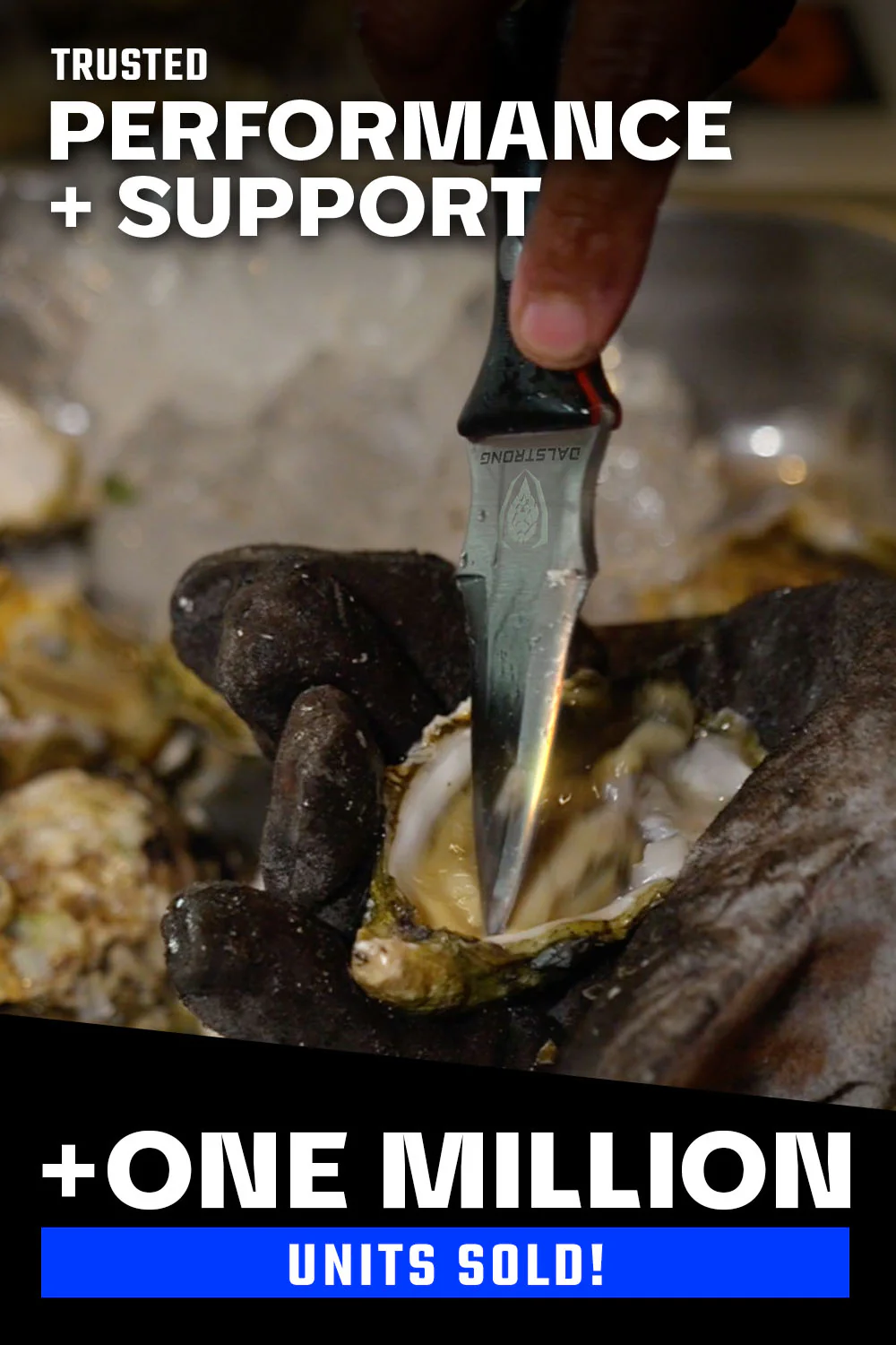 Professional Oyster & Clam Shucking Knife 3.5" | Shogun Series ELITE | Dalstrong © - Image 6