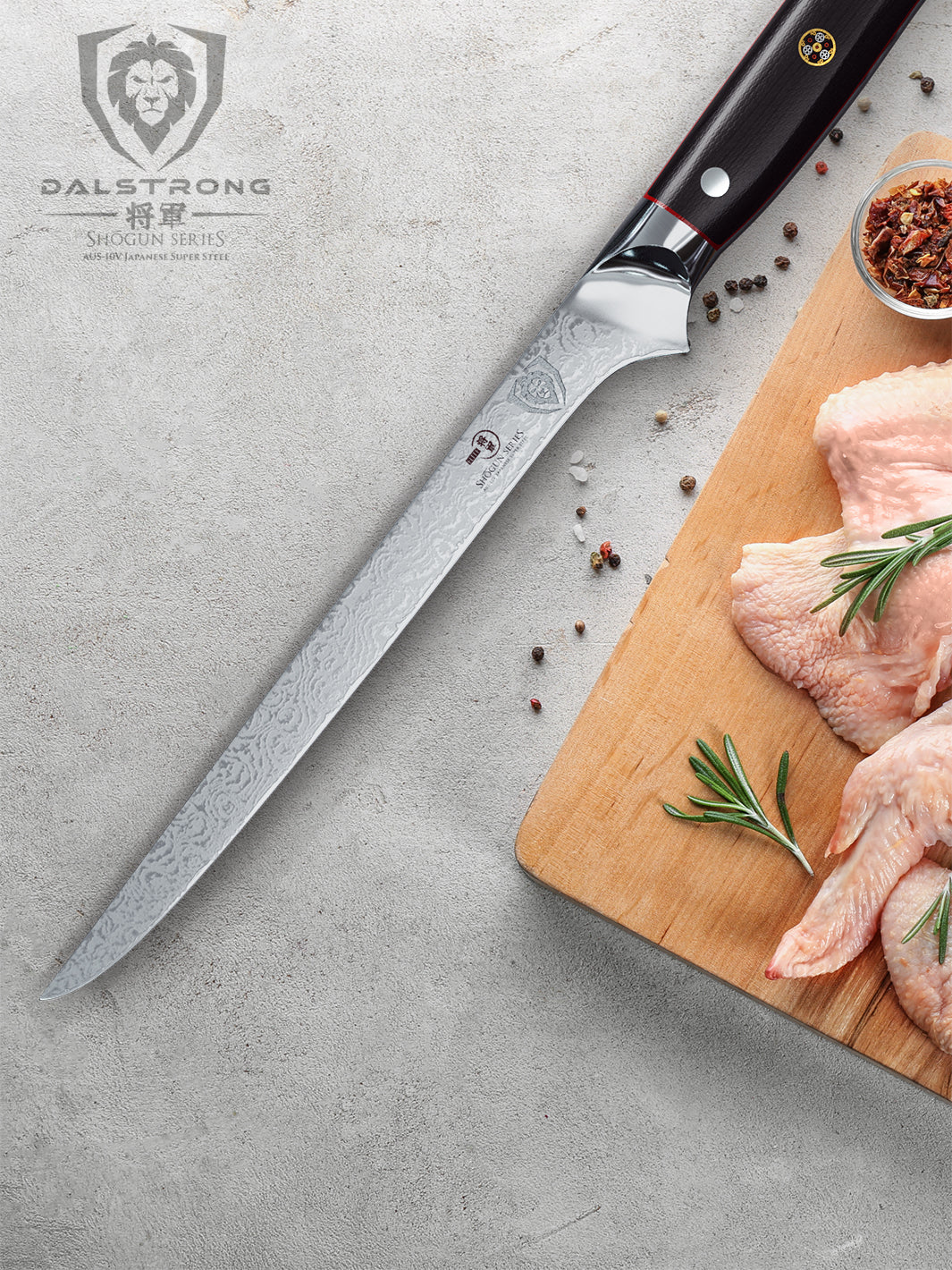 Boning Knife 8" | Shogun Series ELITE | Dalstrong © - Image 9