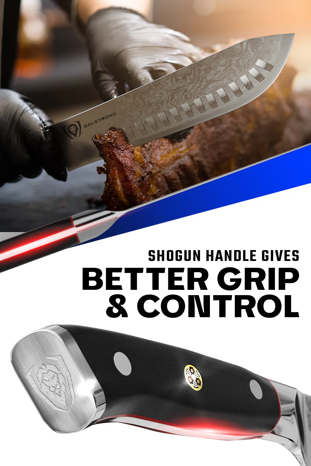 Bull Nose Butcher Knife 8" | Shogun Series ELITE | Dalstrong © - Image 4