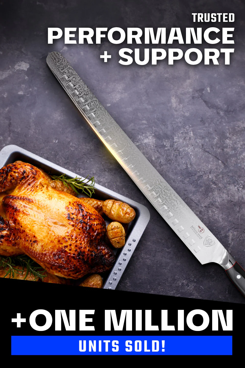 Extra-Long Slicing & Carving Knife 14" | Shogun Series ELITE | Dalstrong © - Image 7
