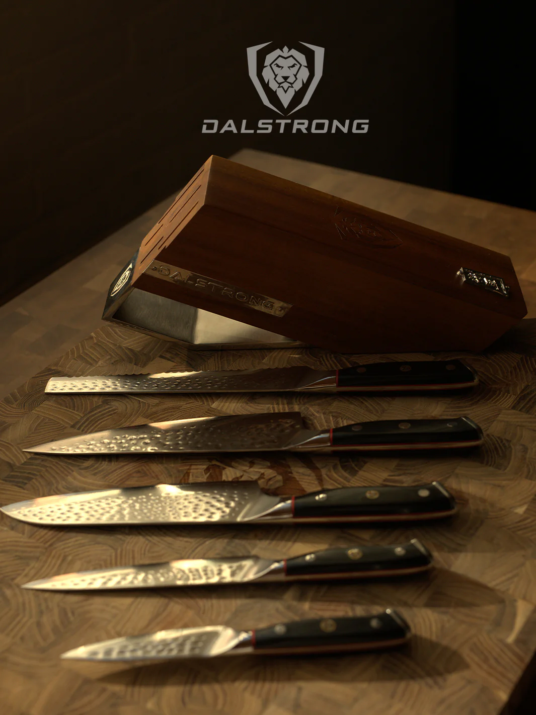 5-Piece Knife Block Set | Shogun Series | ELITE | Dalstrong © - Image 9