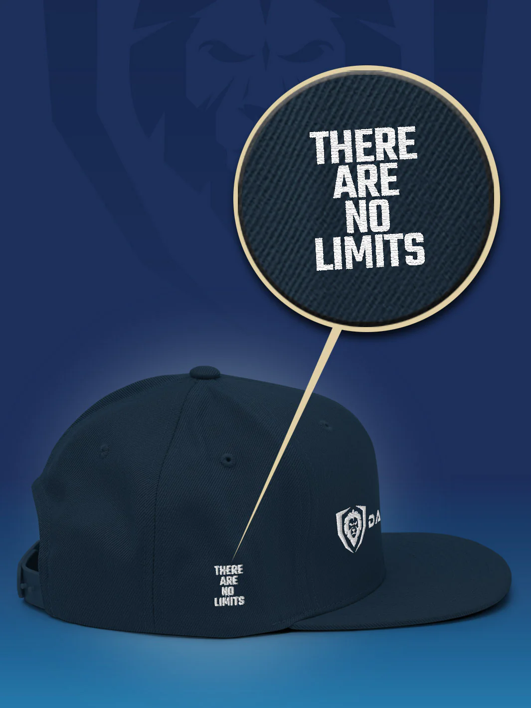 Make It Snappy Snapback Hat - Classic Logo | Apparel | Dalstrong © - Image 4