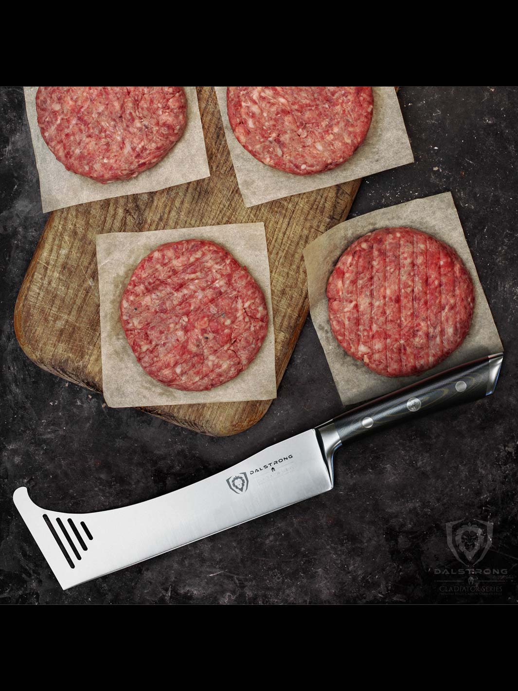 Spatula Knife Hybrid Utensil 8" | Gladiator Series | NSF Certified | Dalstrong © - Image 9