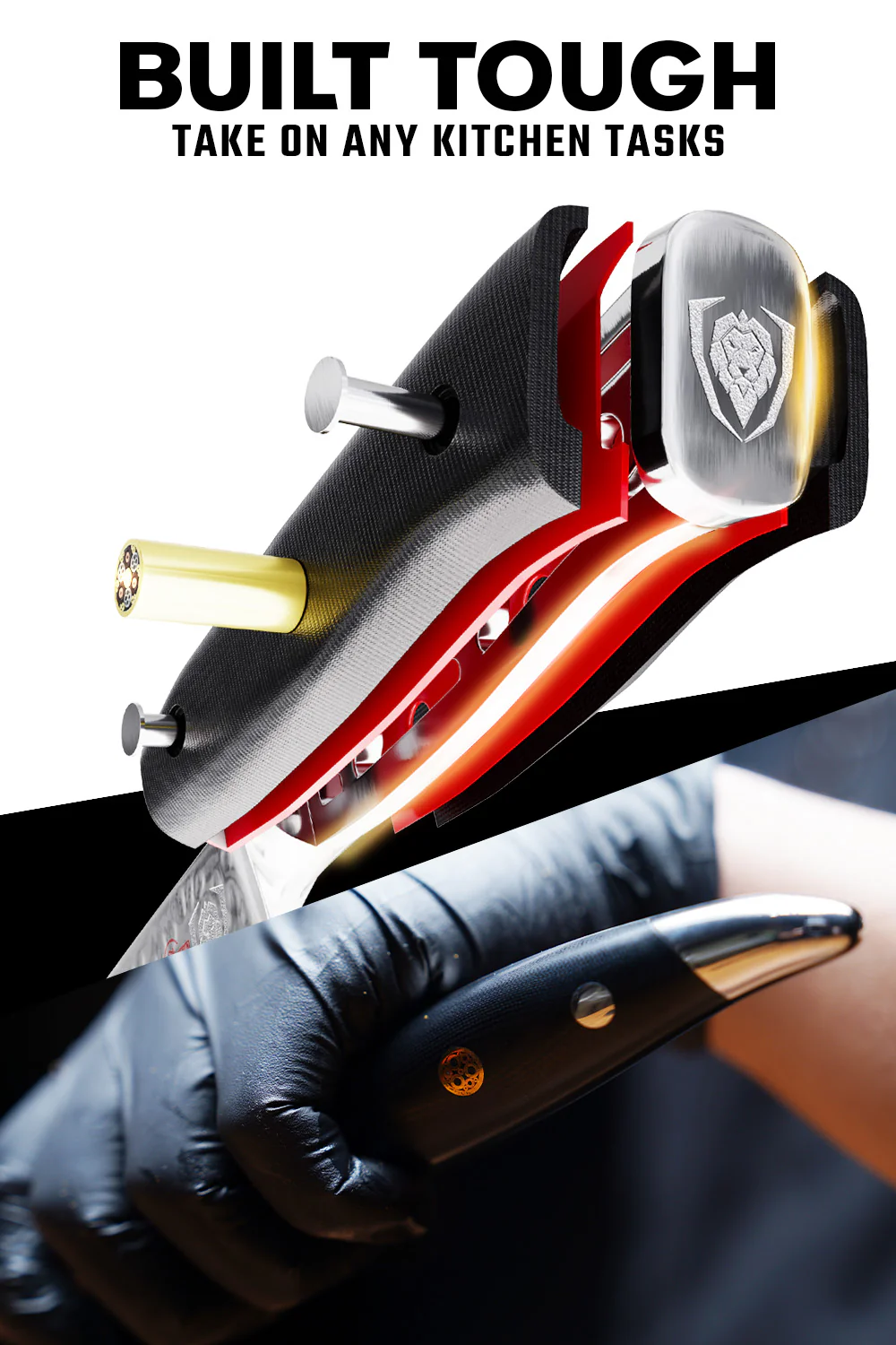 Carving Knife & Fork Set 9" | Shogun Series ELITE | Dalstrong © - Image 3