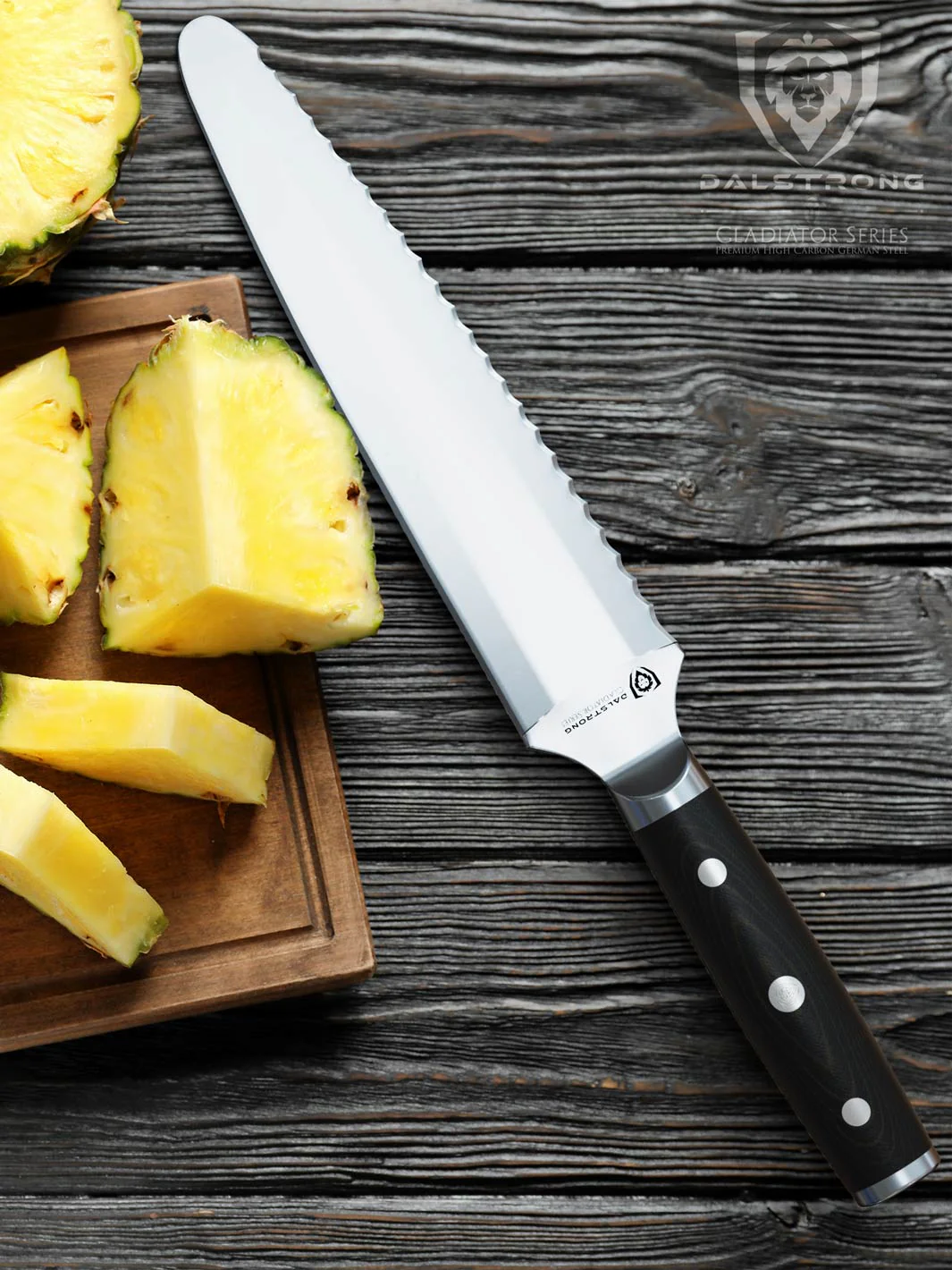 Dual-Sided Chef's Knife 8" | Gemini Twin Blade | Gladiator Series | Dalstrong © - Image 10