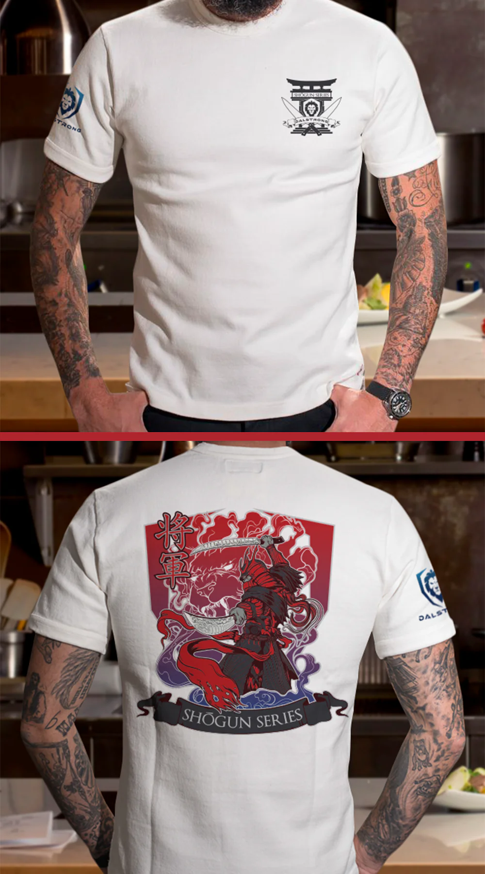 The Shogun Series Blades Up Tee - Image 9