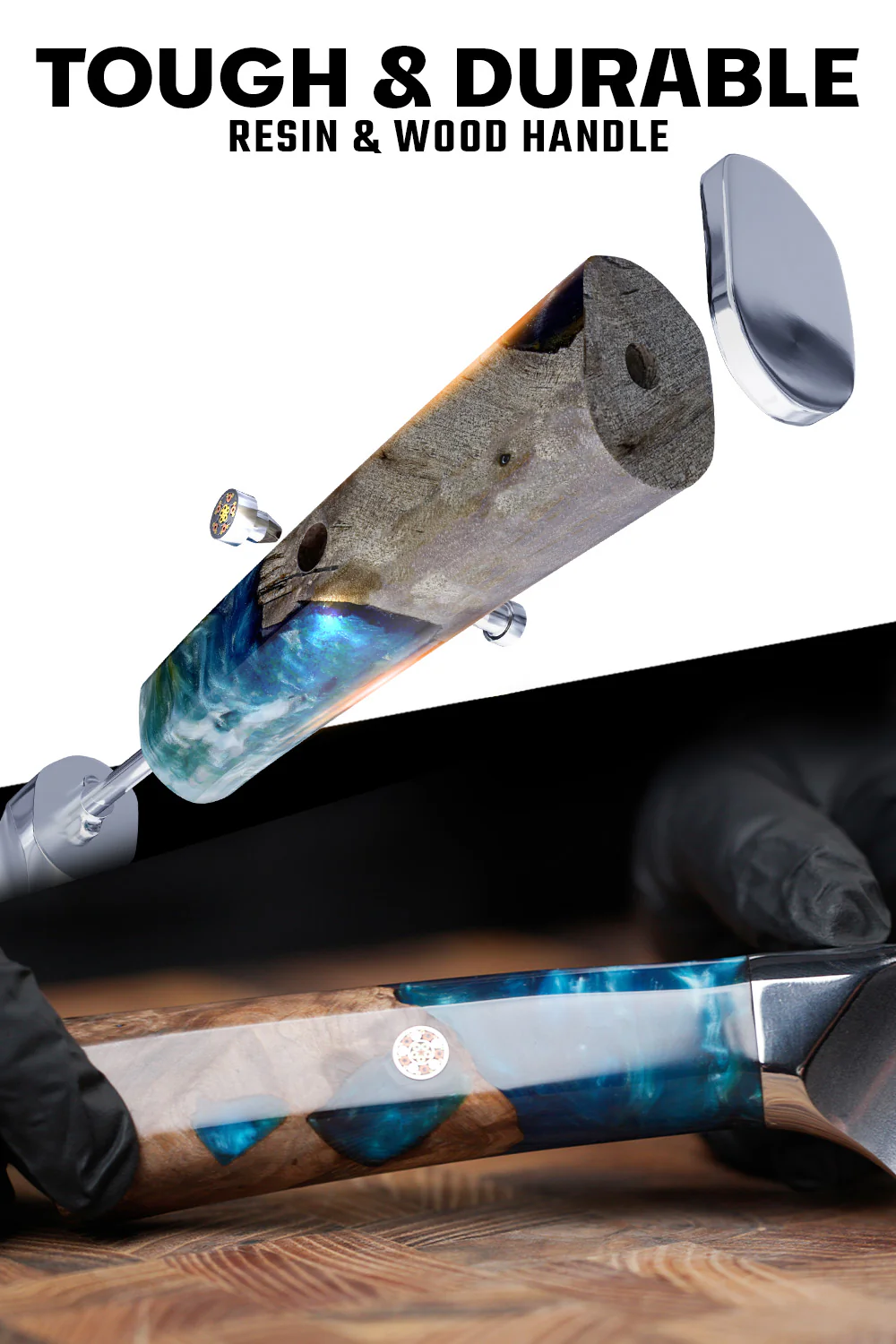 Nakiri Knife 7" | Valhalla Series | Dalstrong © - Image 4