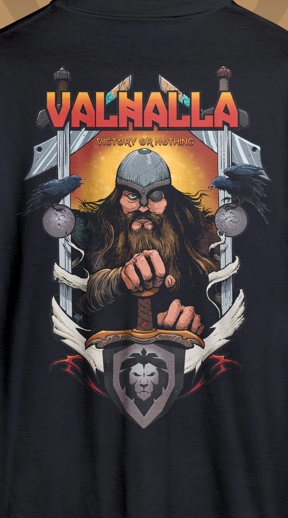 Valhalla Series Tee x Arik Roper Collab - Image 7